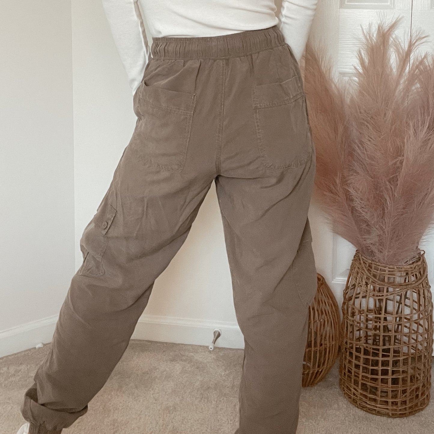 Tencel Cargo Joggers