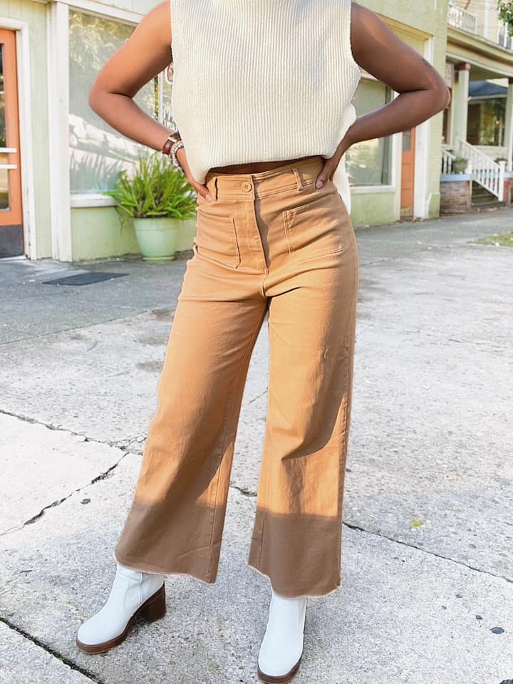 2 Pocket Wide Leg Pants