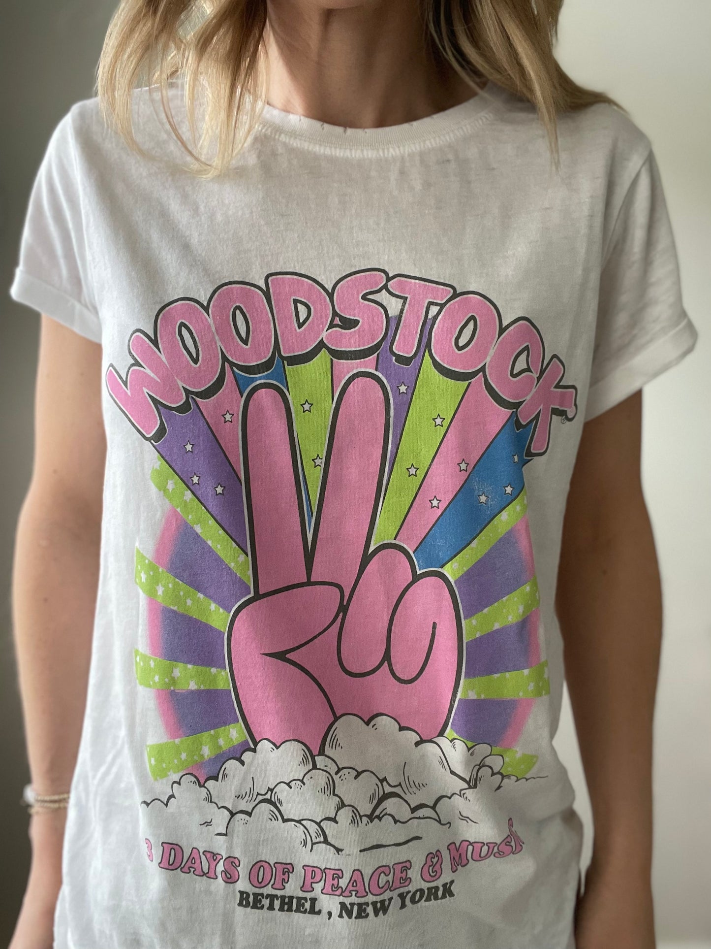 Woodstock 3 Days of Peace Tee