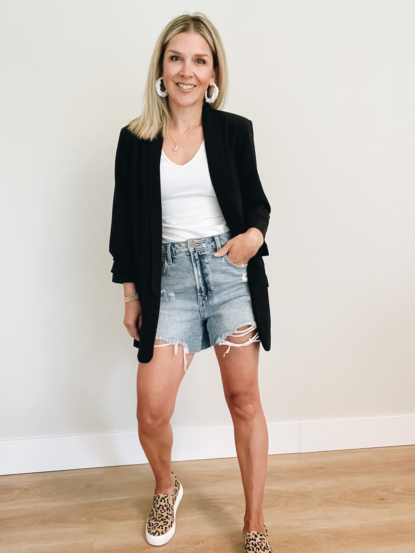 Boss Lady Boyfriend Blazer - Black