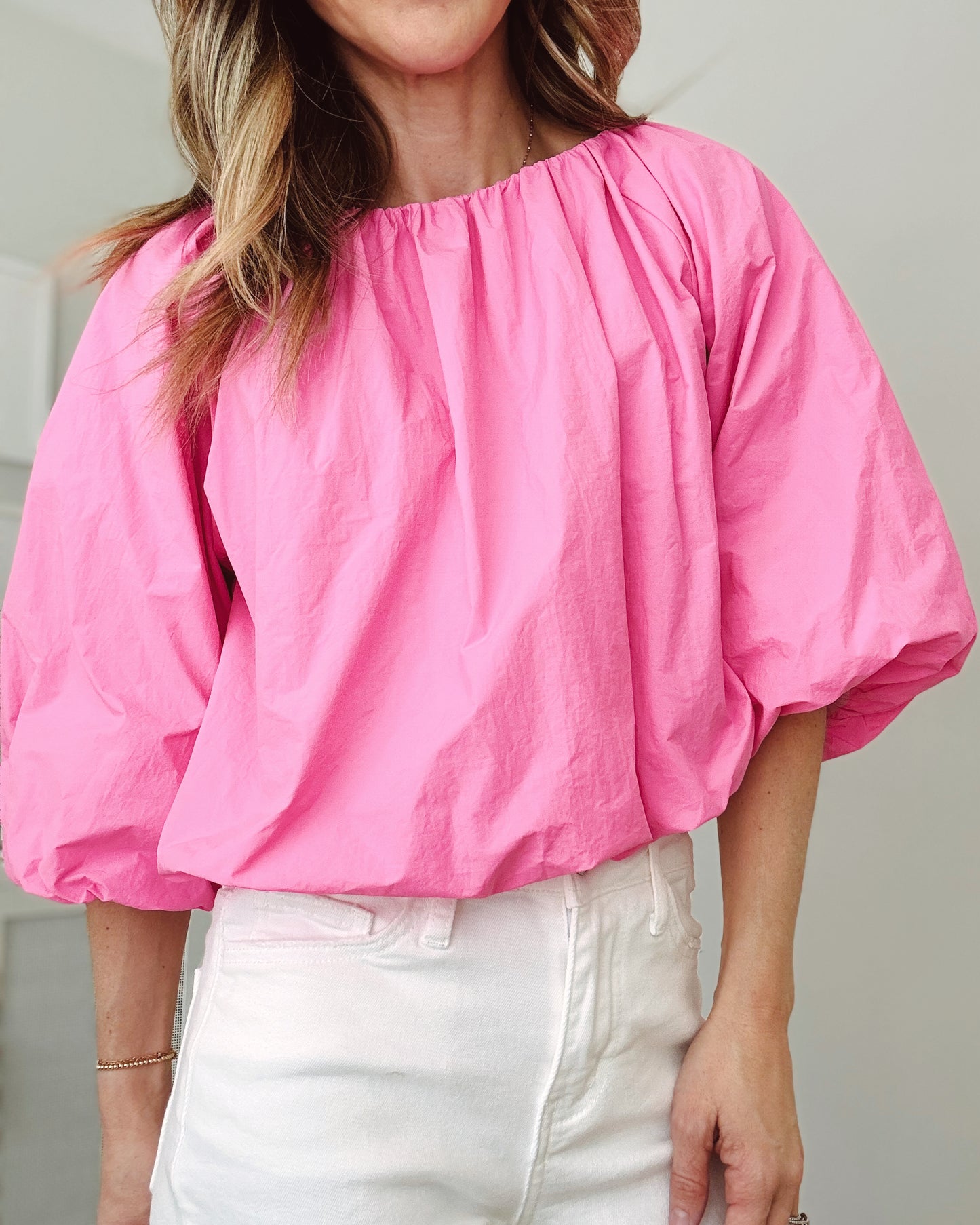 On Cloud 9 Cropped Blouse