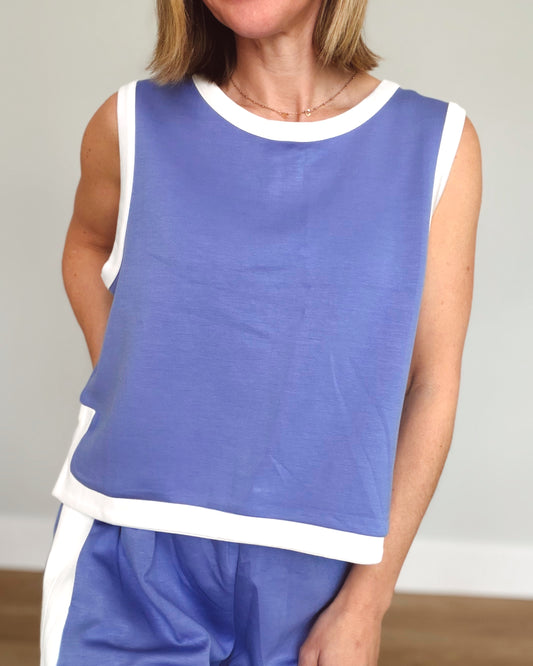 Off Duty Contrast Trim Tank