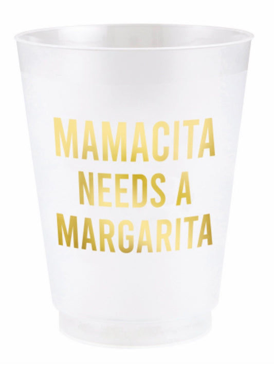 Frosted Cup 6 pk - Mamacita Needs a Margarita