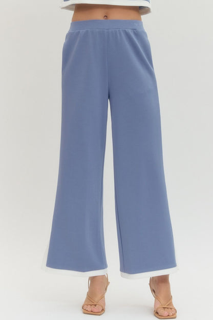 Off Duty Contrast Trim Pant
