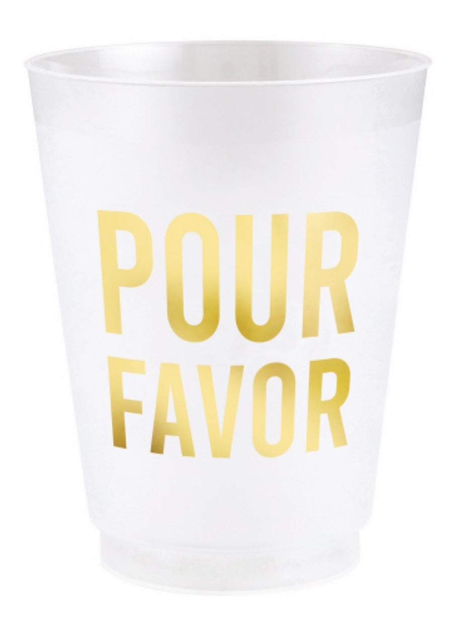 Frosted Cup 6 pk - Pour Favor
