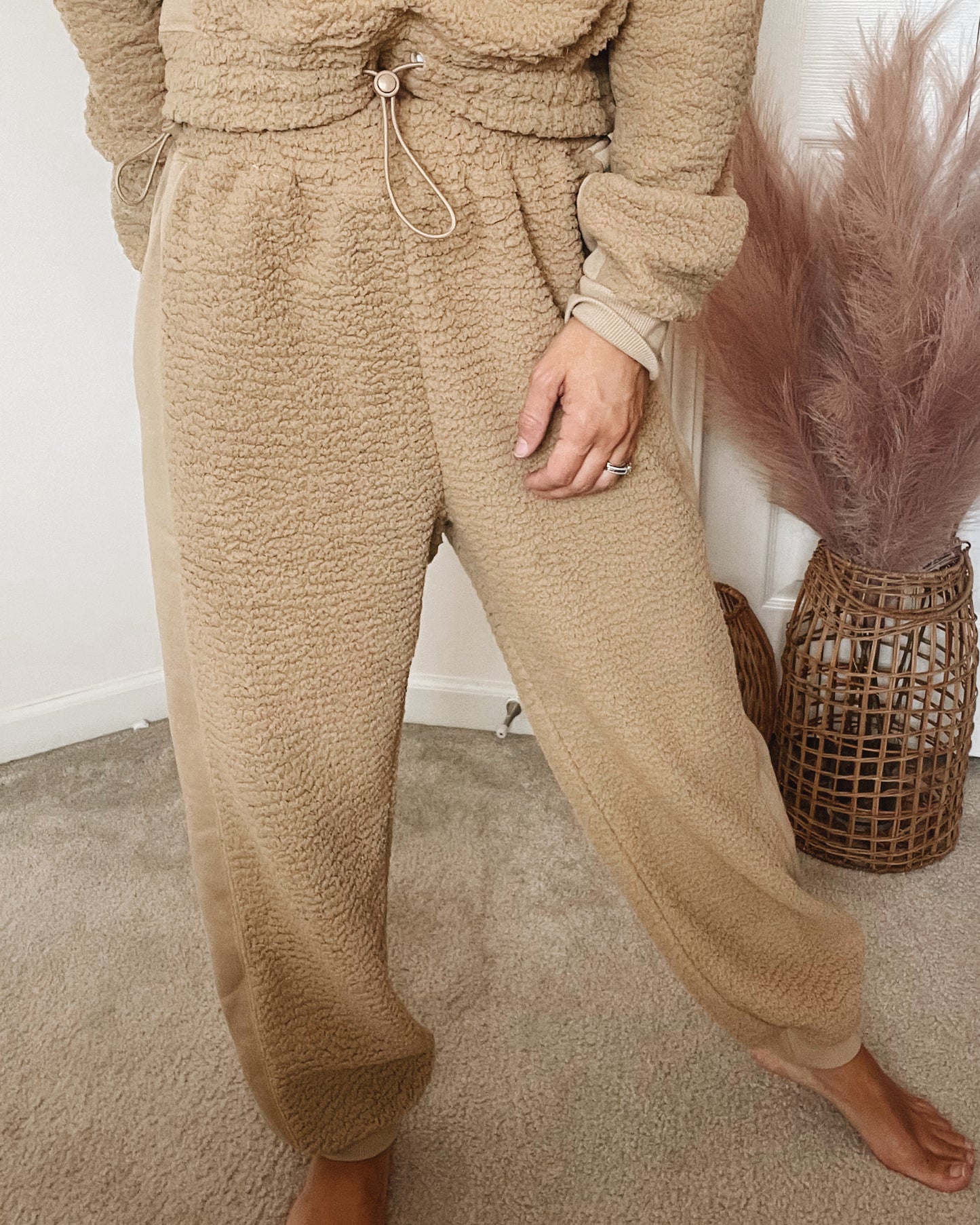 Sherpa Oversized Joggers